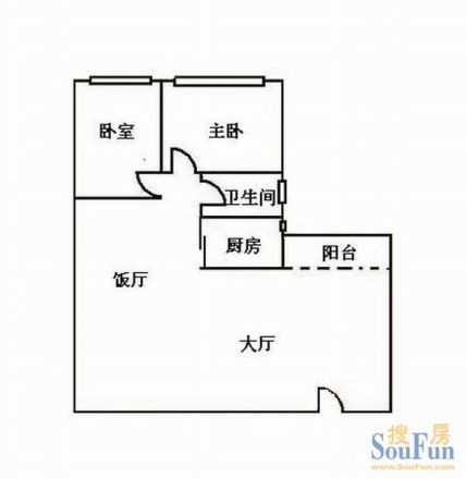 流花广场户型图