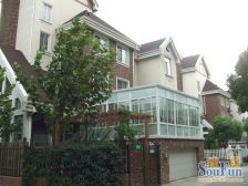 5号线地铁口,三个阳台,50平大花园,有产权车位