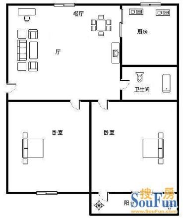 道山新村户型图