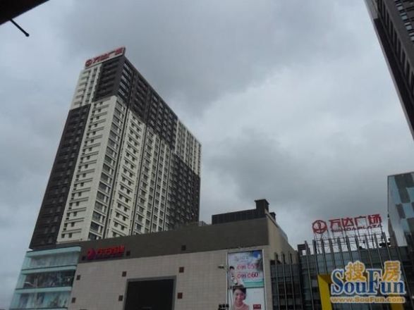 上海周浦万达广场公寓实景图