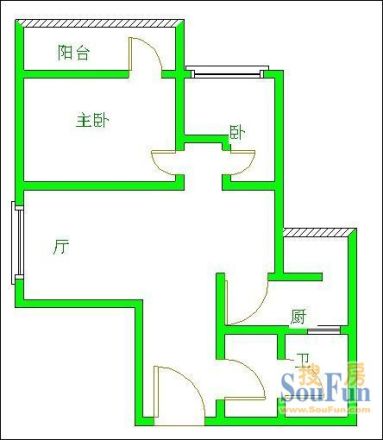山南家园户型图