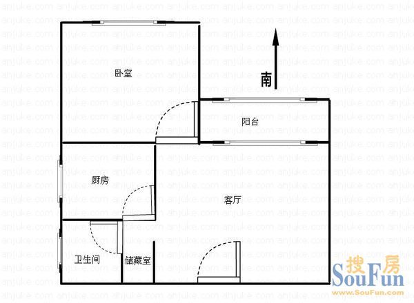 虹梅新苑北区户型图