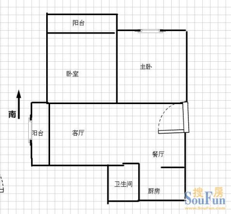 嘉宝公寓户型图