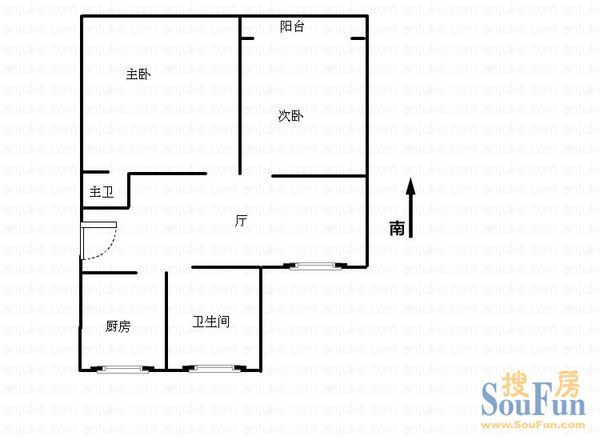 嘉宝公寓户型图