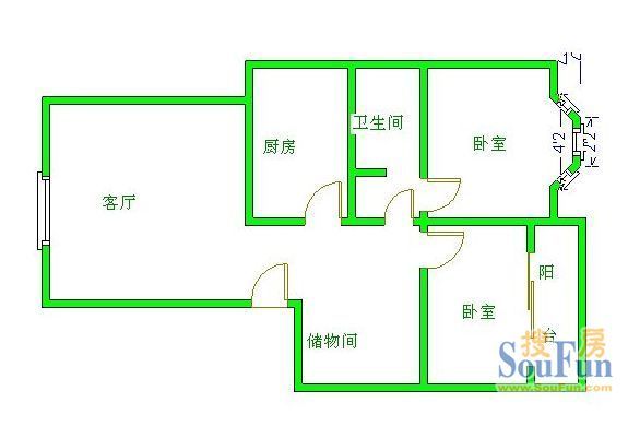 金南园户型图