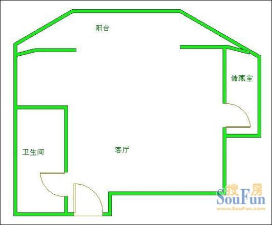 锦江新园户型图