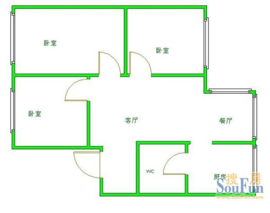 玉林横街26号院户型图