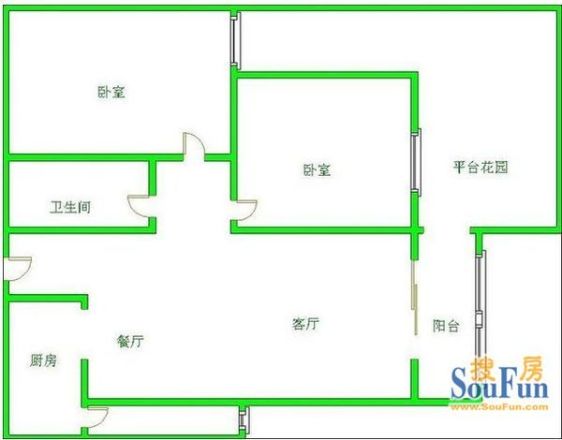 锦江岸户型图