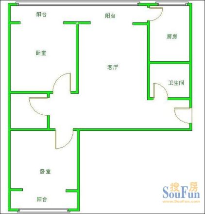 天涯石东街8号院户型图