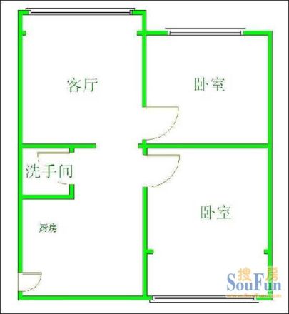 一环路南三段64号院户型图