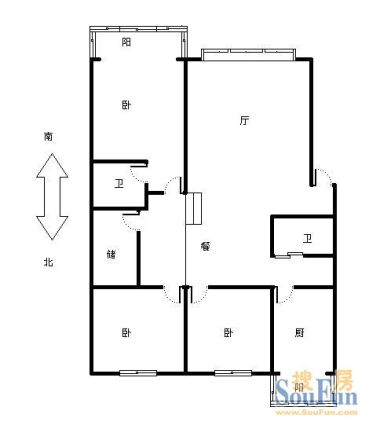 建南苑户型图