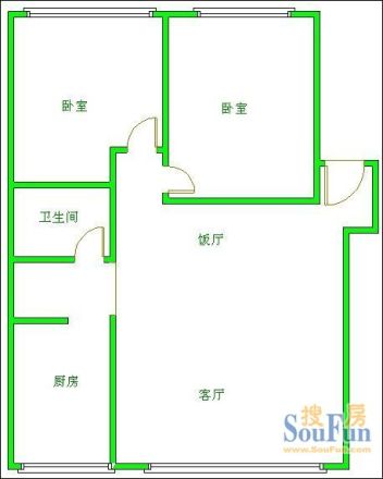 顺福苑户型图