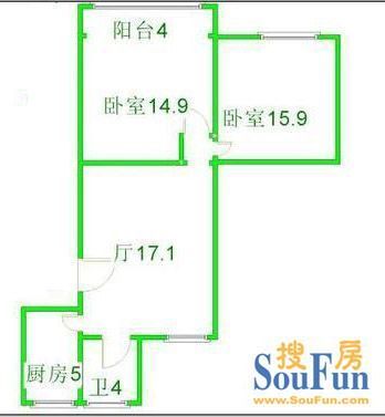 淮海世纪花苑户型图