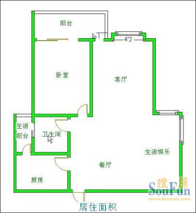 齐力碧水湾户型图