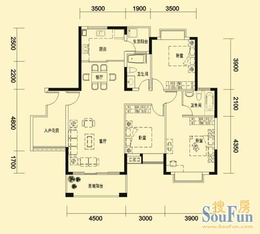 世纪新城图片相册,世纪新城户型图,样板间图,装修效果图,实景图-中山房天下