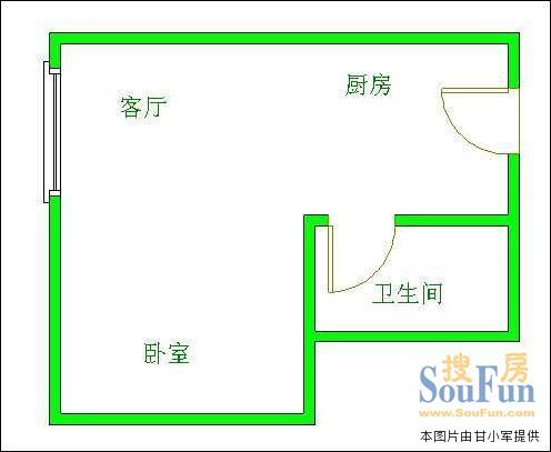 美舍公寓户型图