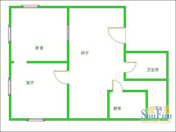 石马巷1号院户型图
