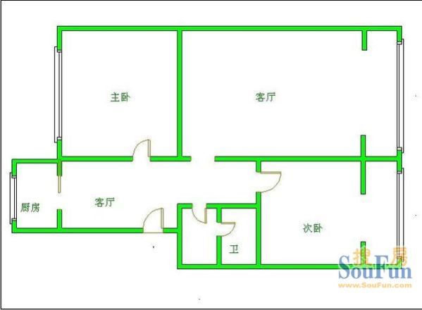建设南新路7号院户型图