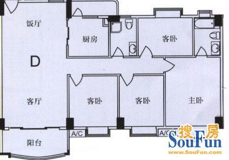 南纺大厦户型图