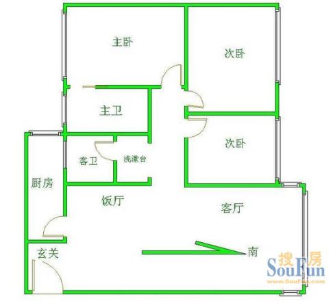 锦官城户型图