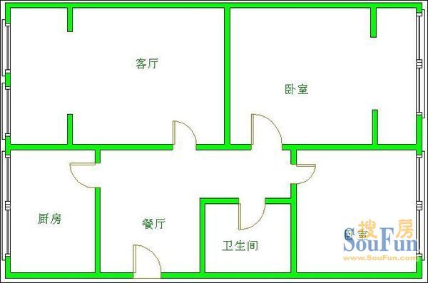 石人西路33号院户型图