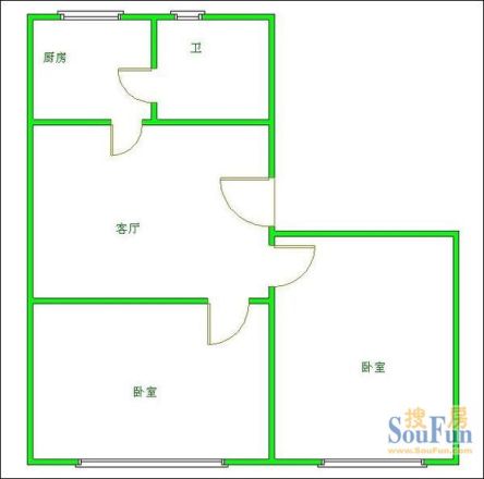 玉沙路98号院户型图