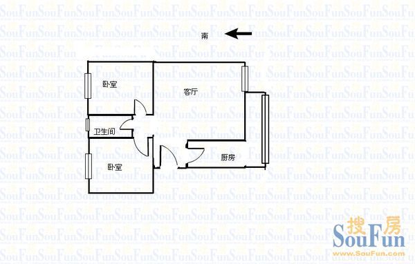 西固福利路社区家属院户型图