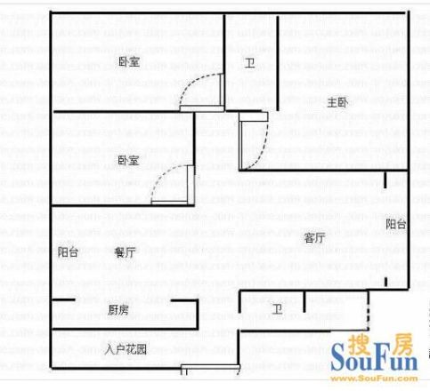 华电湘苑户型图