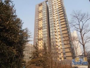 紧靠丽泽商务·首科花园·全南两居楼下花园落地窗
