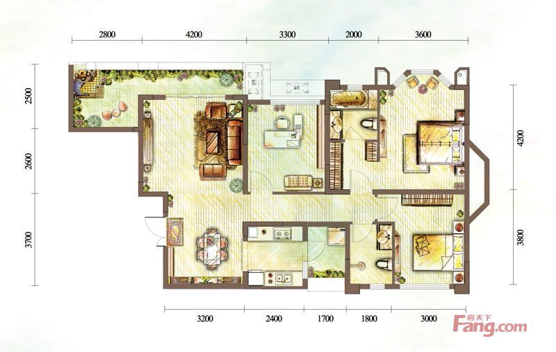 龙湖花千树二期图片相册,户型图,样板间图,装修效果图,实景图-重庆房天下