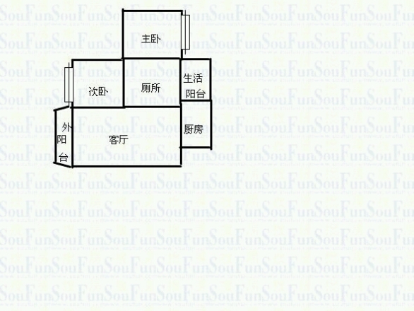 金科花园户型图