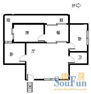 道山新村户型图