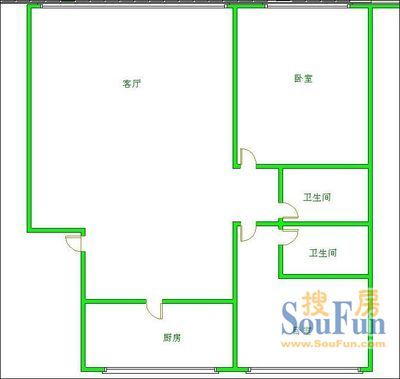 聚乐苑户型图