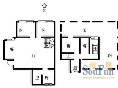 郫县北大街小区户型图