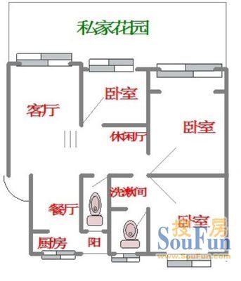逸阳华庭户型图