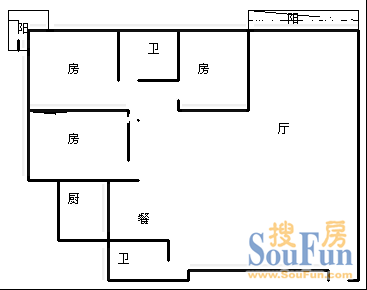 上领70华夏园户型图