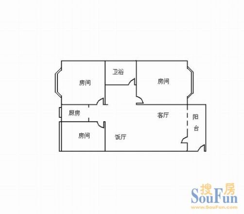 三水广场户型图