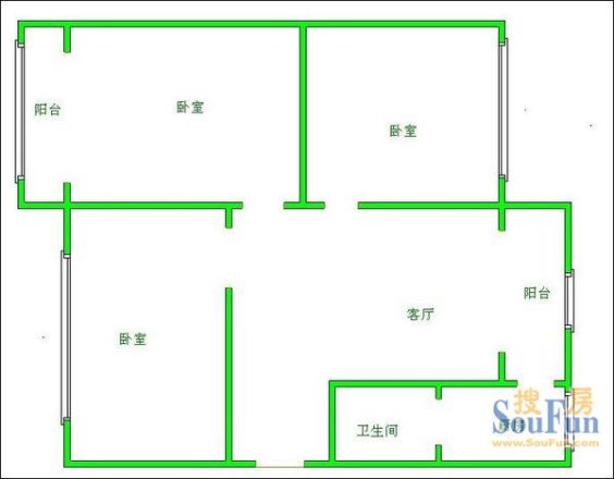 荣光巷5号院户型图