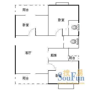 武侯别墅一期户型图