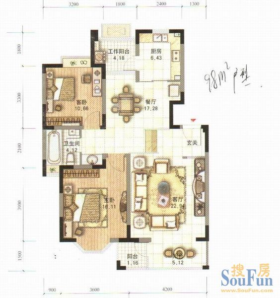 景湖春晓图片相册,景湖春晓户型图,样板间图,装修效果图,实景图-东莞房天下