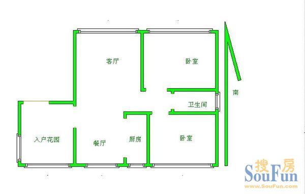 五米阳光户型图