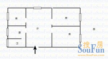 桃花路省一建宿舍户型图
