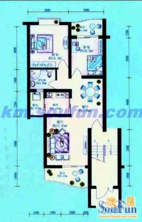 小康城天保家园户型图
