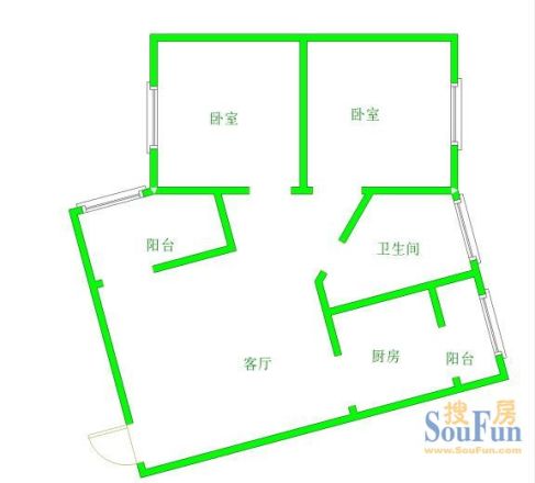 文家东巷18号院户型图