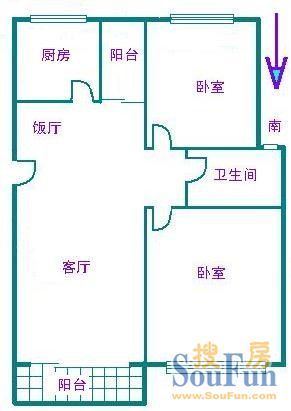 龙柏金悦公寓户型图
