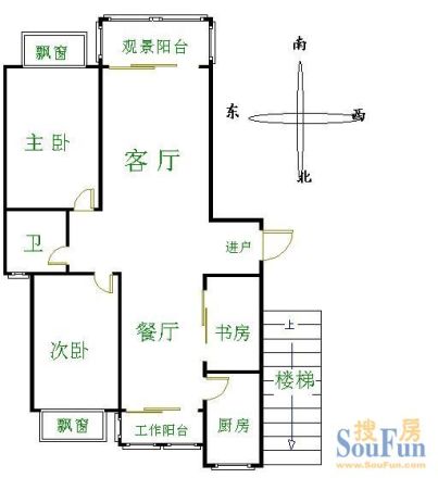 吉利名苑户型图