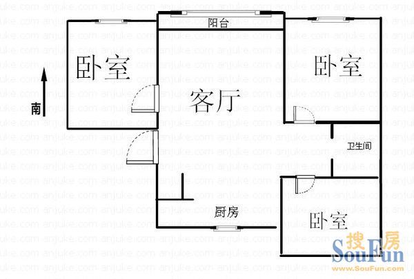 万业紫辰苑户型图