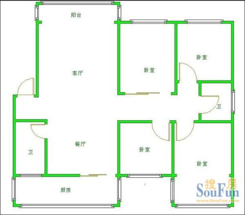 科联街社区户型图