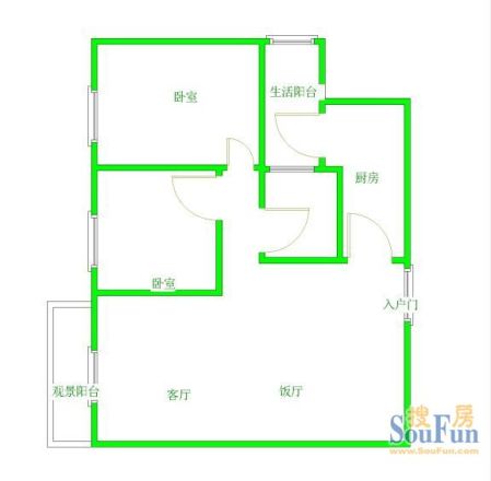 康郡户型图