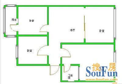 贤士二路国防工办户型图